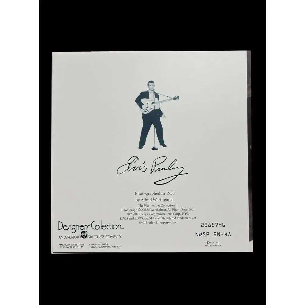 Vintage Young Elvis Presley Portrait Greeting Card Style Postcard Set 12 Cards - Picture 2 of 7